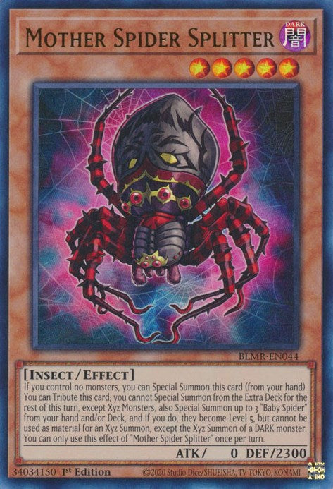 Mother Spider Splitter [BLMR-EN044] Ultra Rare | Card Merchant Takapuna