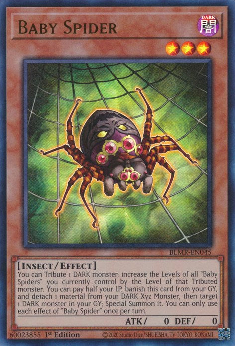 Baby Spider [BLMR-EN045] Ultra Rare | Card Merchant Takapuna