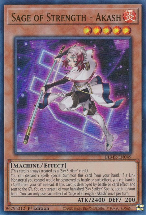 Sage of Strength - Akash [BLMR-EN049] Ultra Rare | Card Merchant Takapuna