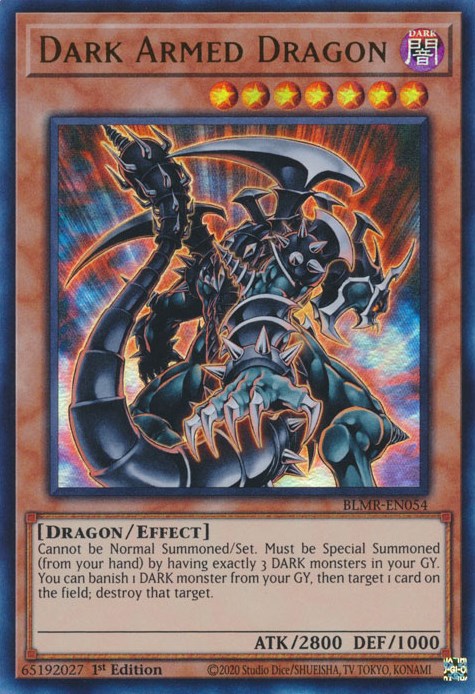 Dark Armed Dragon [BLMR-EN054] Ultra Rare | Card Merchant Takapuna