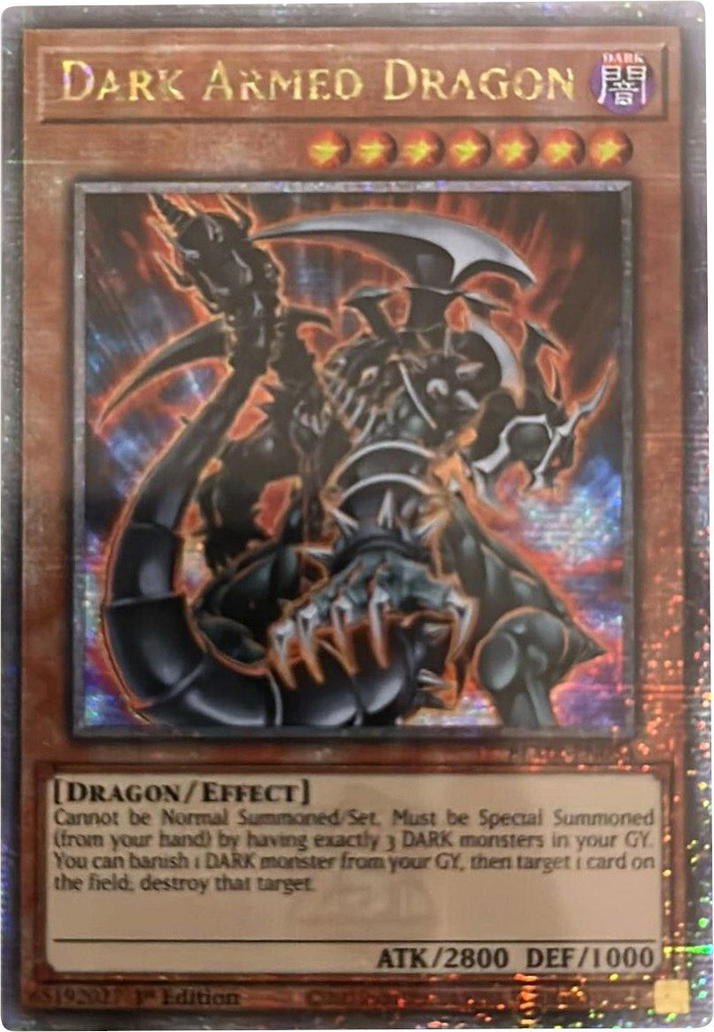 Dark Armed Dragon [BLMR-EN054] Quarter Century Secret Rare | Card Merchant Takapuna