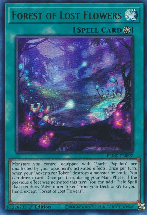 Forest of Lost Flowers [BLMR-EN097] Ultra Rare | Card Merchant Takapuna