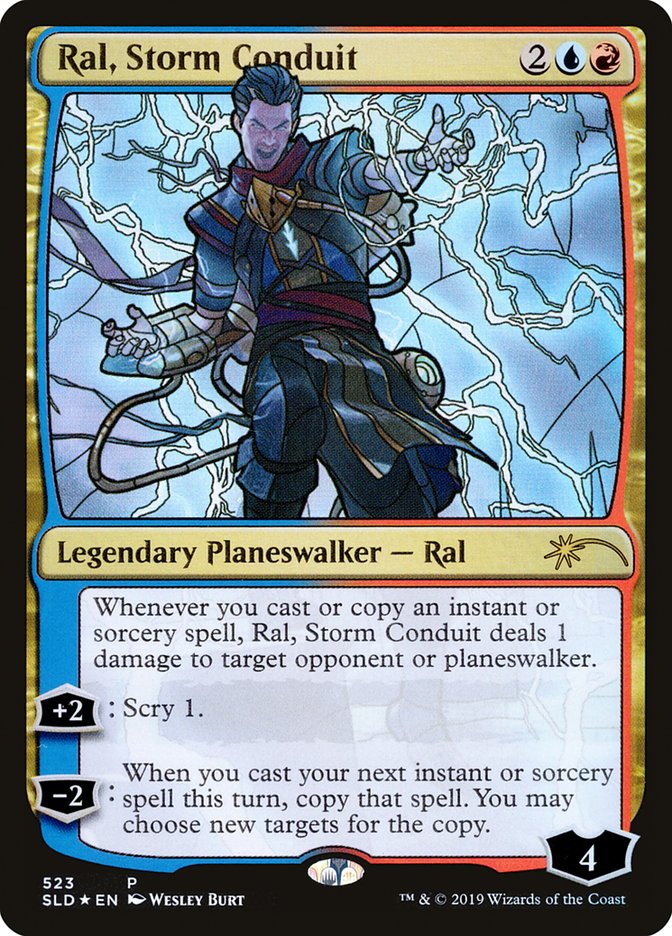 Ral, Storm Conduit (Stained Glass) [Secret Lair Drop Promos] | Card Merchant Takapuna