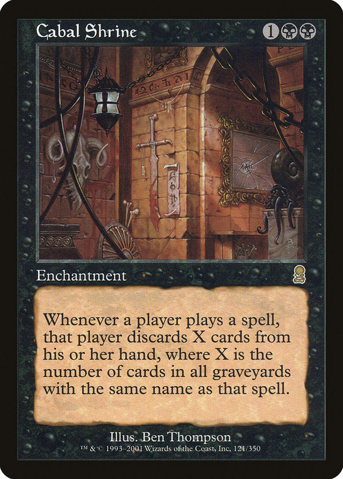 Cabal Shrine [Odyssey] | Card Merchant Takapuna