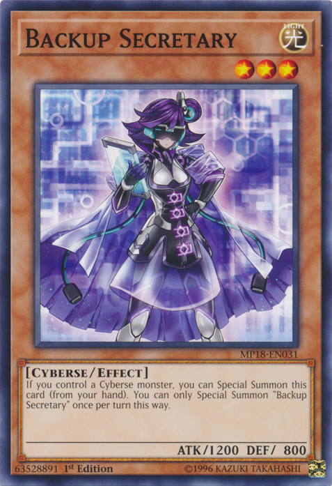 Backup Secretary [MP18-EN031] Common | Card Merchant Takapuna