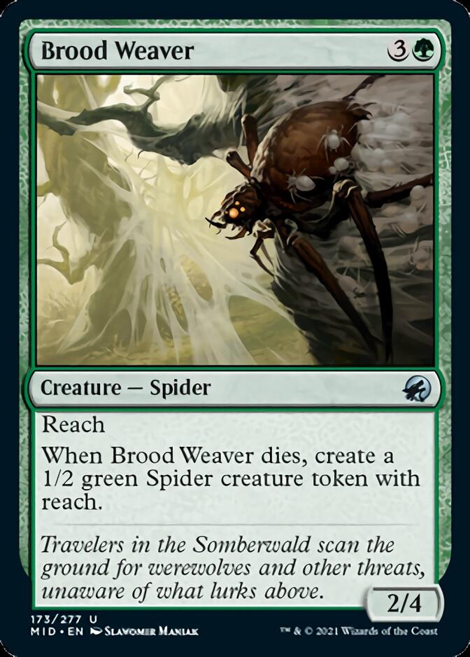 Brood Weaver [Innistrad: Midnight Hunt] | Card Merchant Takapuna