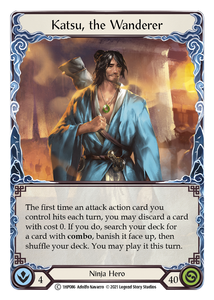 Katsu the Wanderer [1HP086] (History Pack 1) | Card Merchant Takapuna