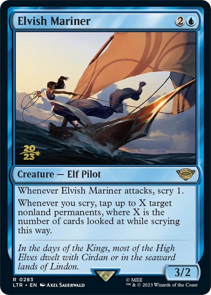 Elvish Mariner [The Lord of the Rings: Tales of Middle-Earth Prerelease Promos] | Card Merchant Takapuna