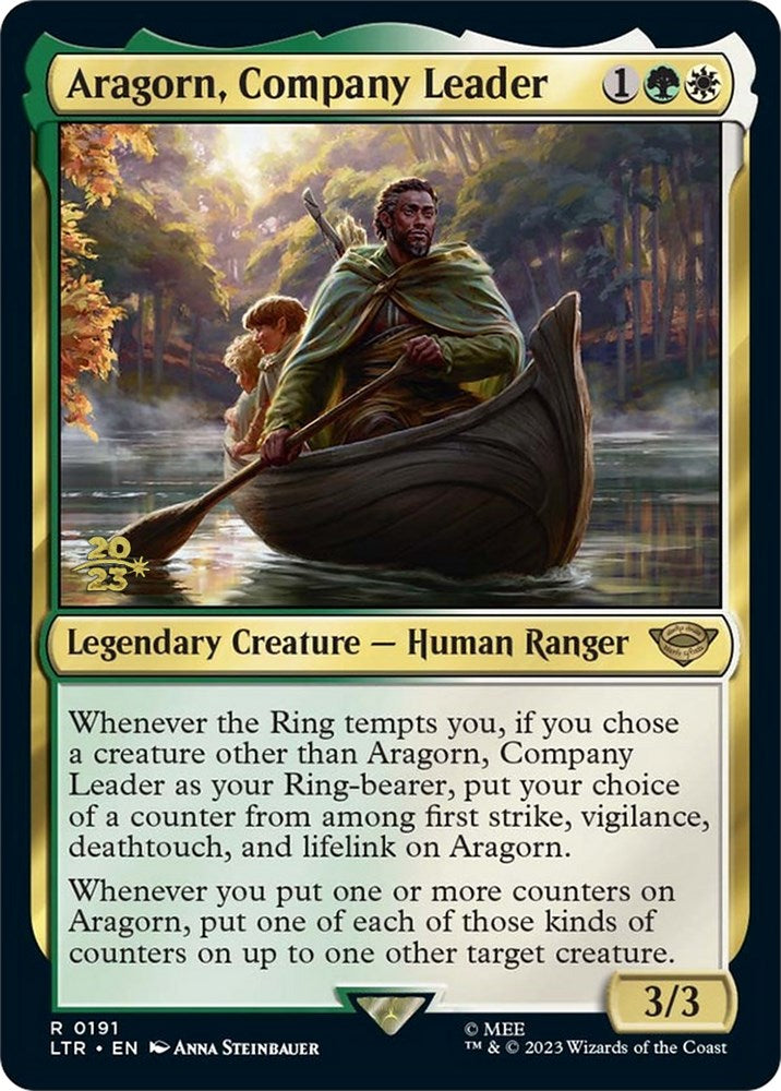 Aragorn, Company Leader [The Lord of the Rings: Tales of Middle-Earth Prerelease Promos] | Card Merchant Takapuna