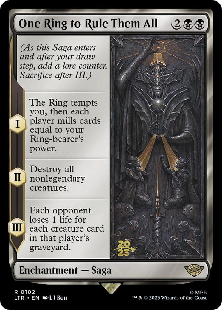 One Ring to Rule Them All [The Lord of the Rings: Tales of Middle-Earth Prerelease Promos] | Card Merchant Takapuna