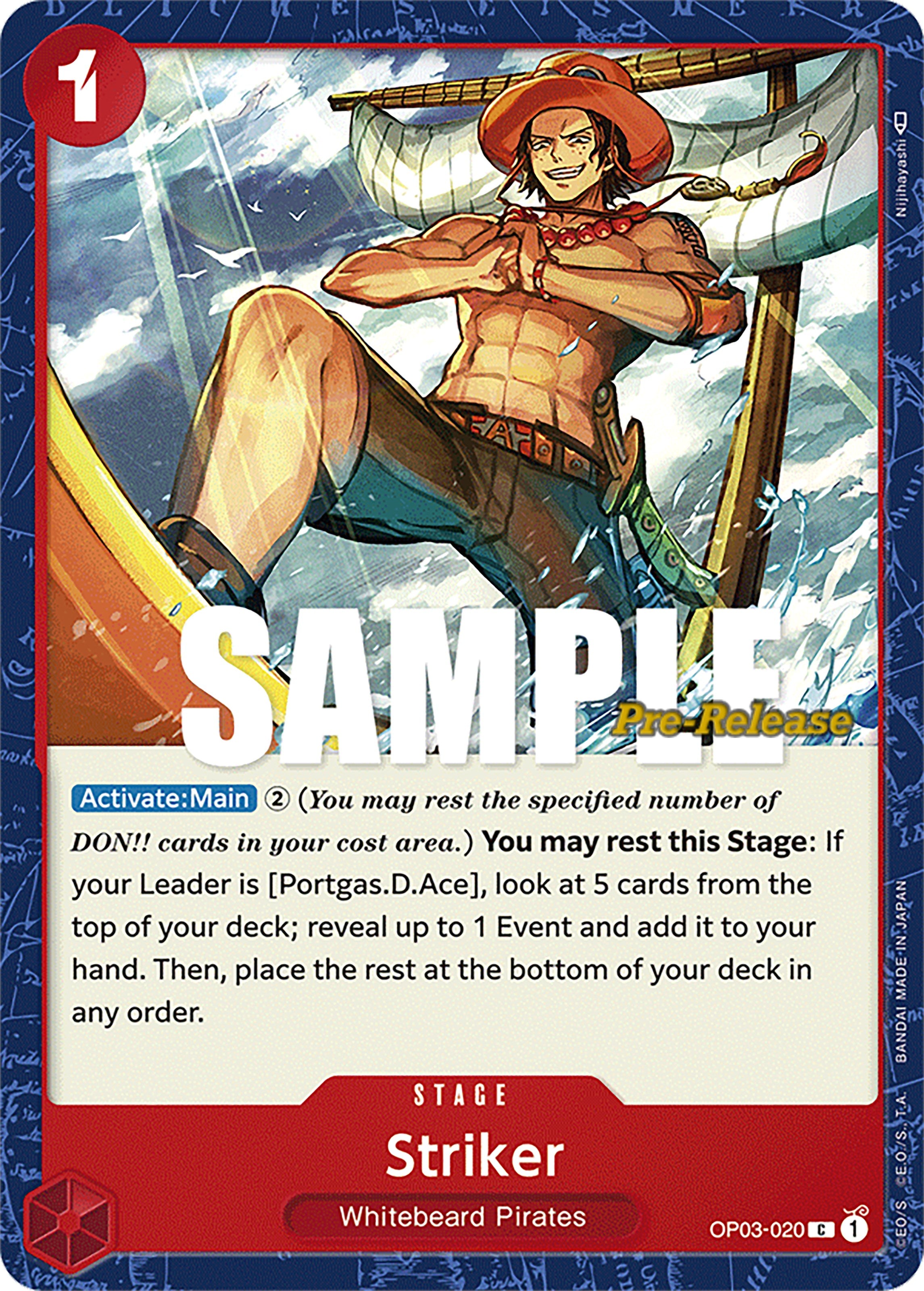 Striker [Pillars of Strength Pre-Release Cards] | Card Merchant Takapuna