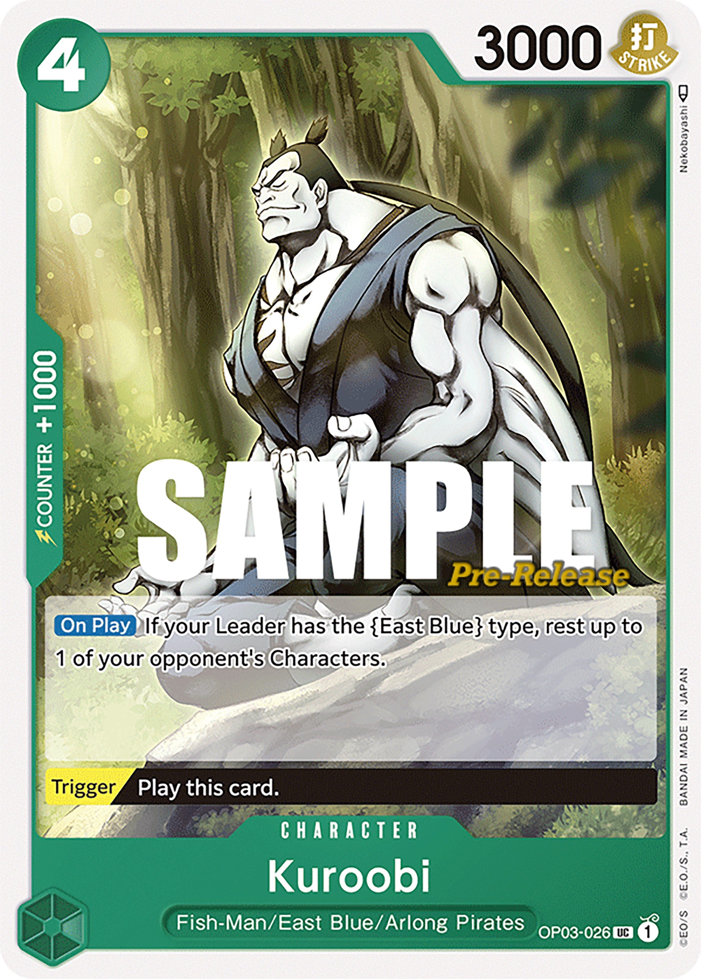 Kuroobi [Pillars of Strength Pre-Release Cards] | Card Merchant Takapuna