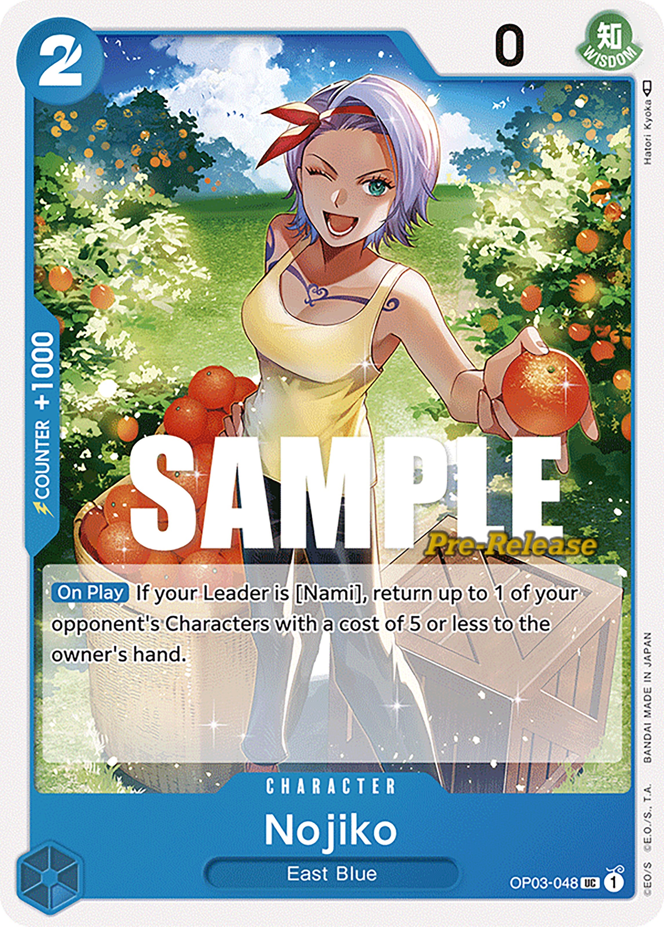 Nojiko [Pillars of Strength Pre-Release Cards] | Card Merchant Takapuna