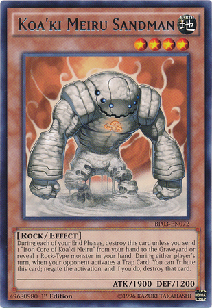 Koa'ki Meiru Sandman [BP03-EN072] Rare | Card Merchant Takapuna