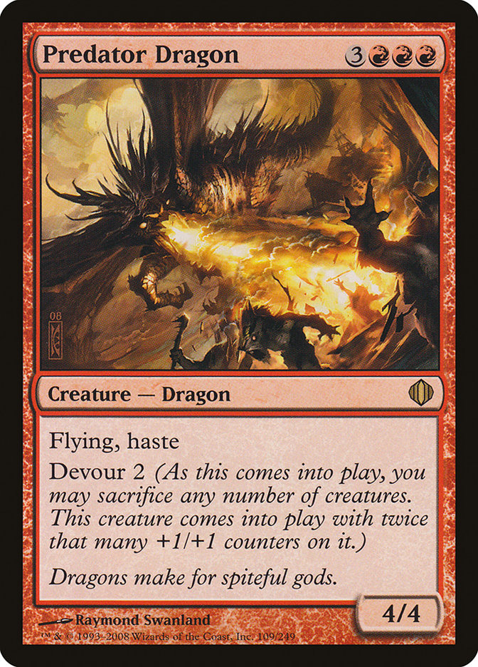 Predator Dragon [Shards of Alara] | Card Merchant Takapuna