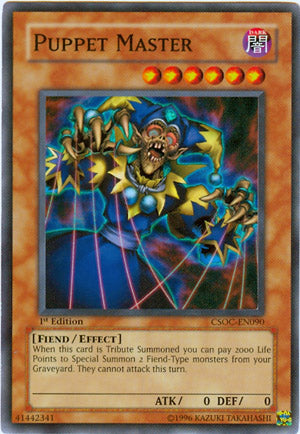 Puppet Master [CSOC-EN090] Super Rare | Card Merchant Takapuna