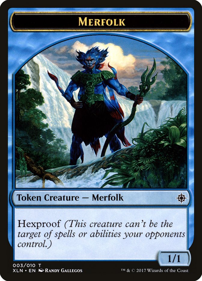 Merfolk Token [Ixalan Tokens] | Card Merchant Takapuna