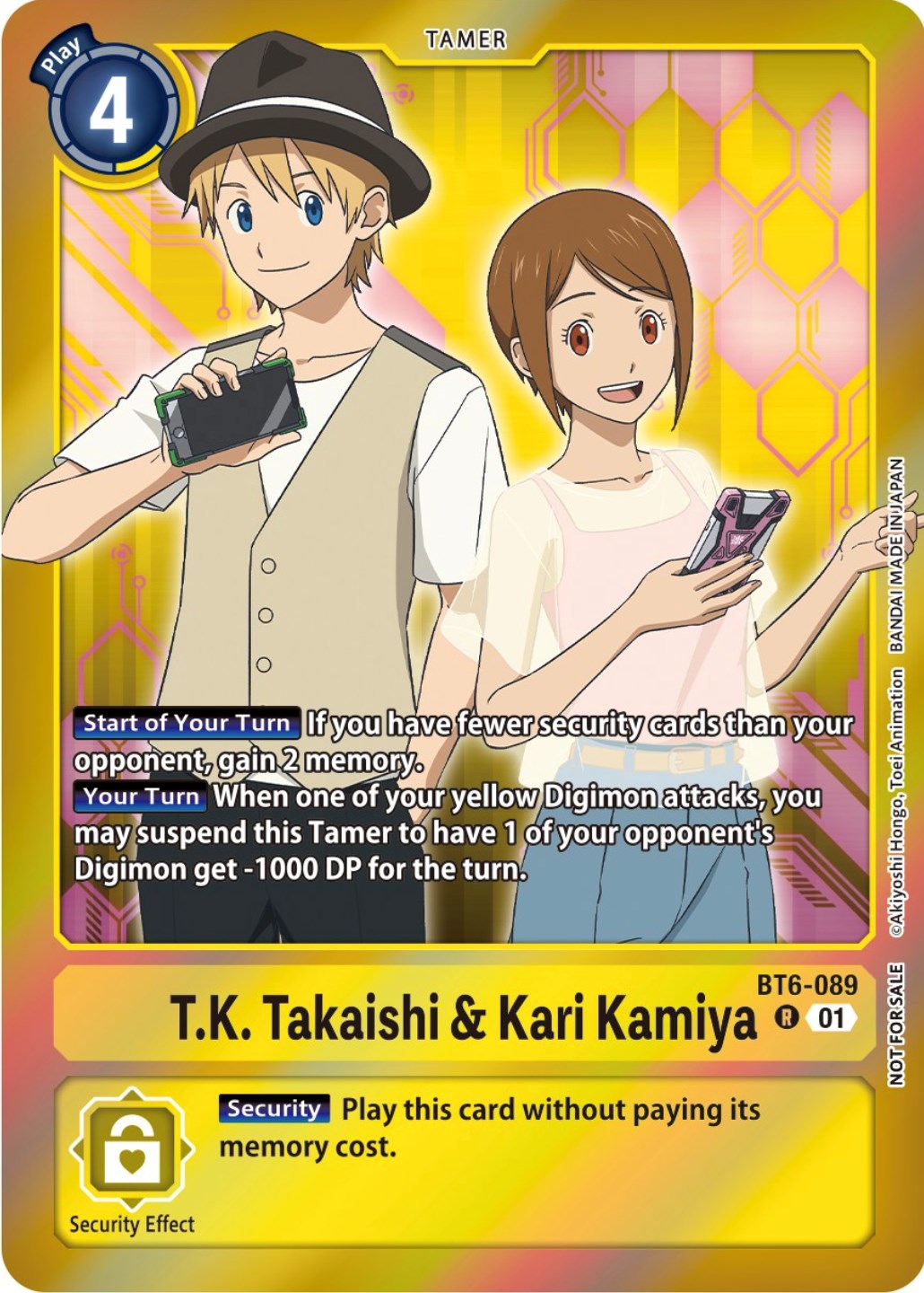 T.K. Takaishi & Kari Kamiya [BT6-089] (Event Pack 5) [Double Diamond Promos] | Card Merchant Takapuna