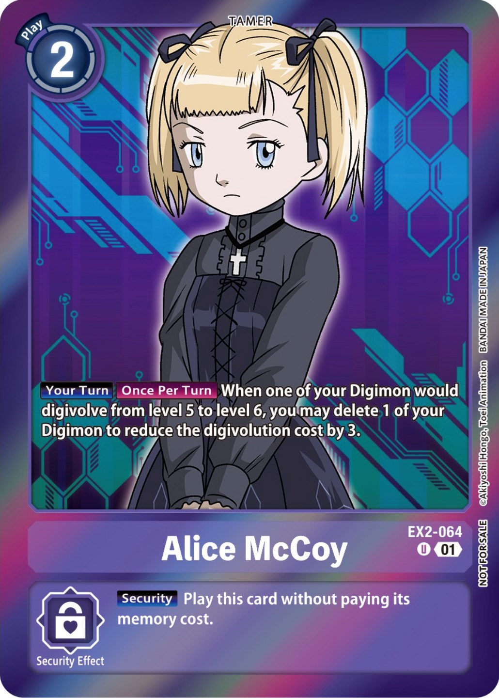 Alice McCoy [EX2-064] (Event Pack 5) [Digital Hazard Promos] | Card Merchant Takapuna