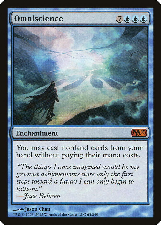 Omniscience [Magic 2013] | Card Merchant Takapuna