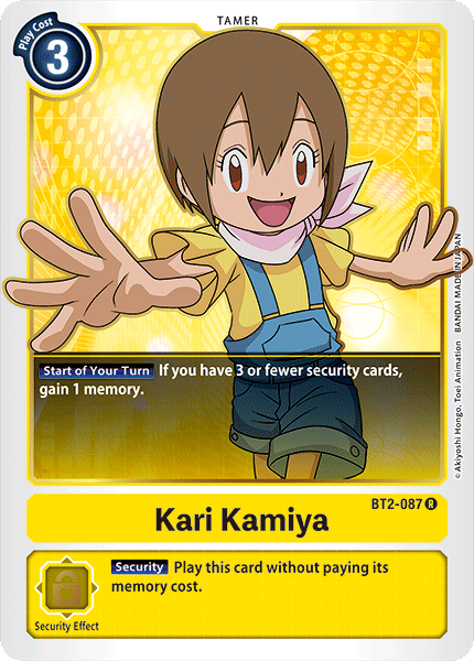 Kari Kamiya [BT2-087] [Release Special Booster Ver.1.0] | Card Merchant Takapuna