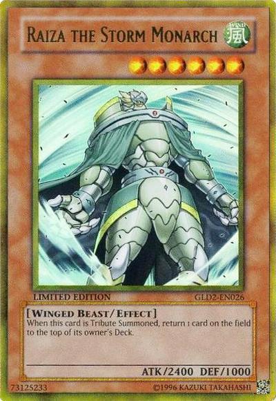 Raiza the Storm Monarch [GLD2-EN026] Ultra Rare | Card Merchant Takapuna