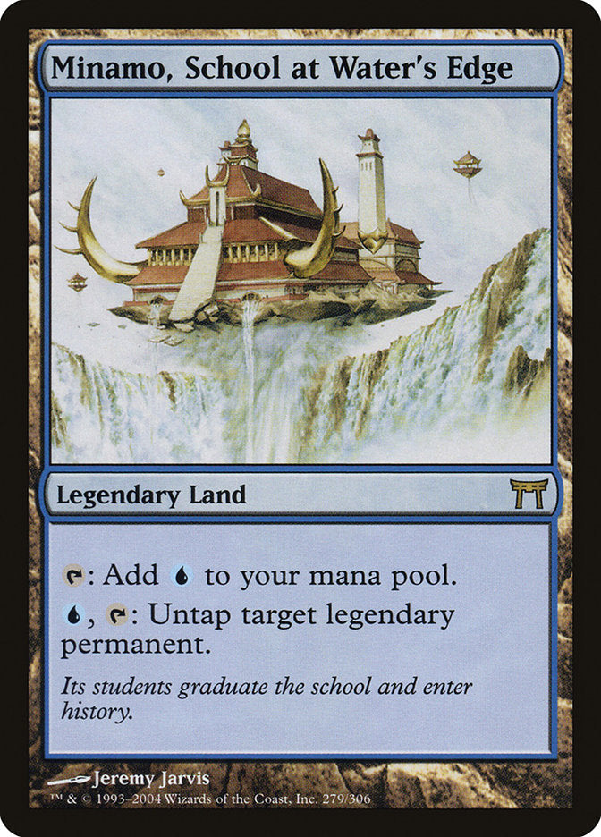 Minamo, School at Water's Edge [Champions of Kamigawa] | Card Merchant Takapuna