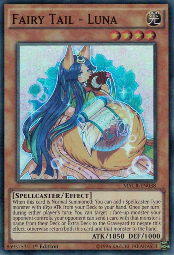 Fairy Tail - Luna [MACR-EN038] Super Rare | Card Merchant Takapuna