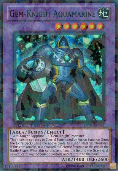 Gem-Knight Aquamarine [DT05-EN035] Super Rare | Card Merchant Takapuna