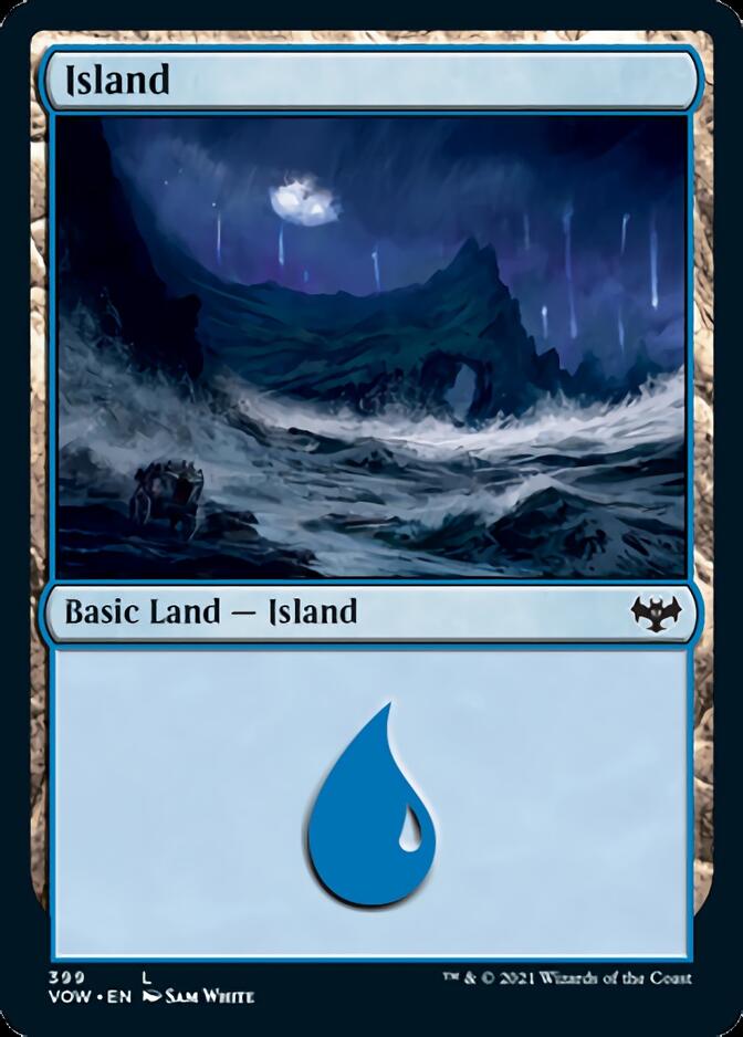 Island (399) [Innistrad: Crimson Vow] | Card Merchant Takapuna