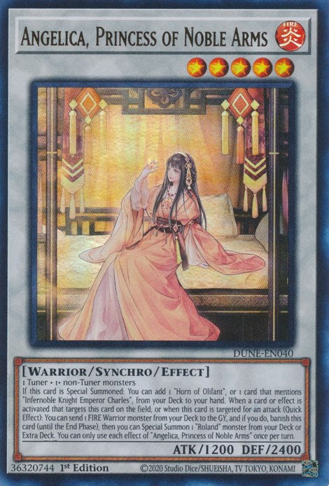 Angelica, Princess of Noble Arms [DUNE-EN040] Ultra Rare | Card Merchant Takapuna