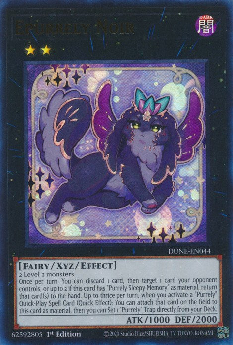 Epurrely Noir [DUNE-EN044] Ultra Rare | Card Merchant Takapuna