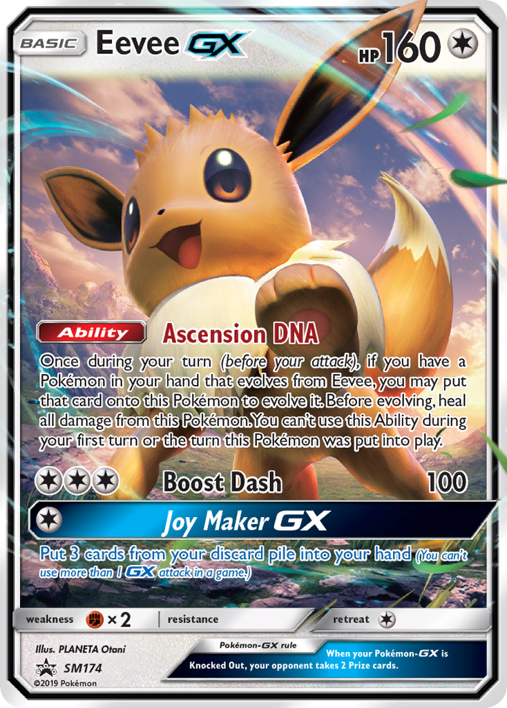 Eevee GX (SM174) [Sun & Moon: Black Star Promos] | Card Merchant Takapuna