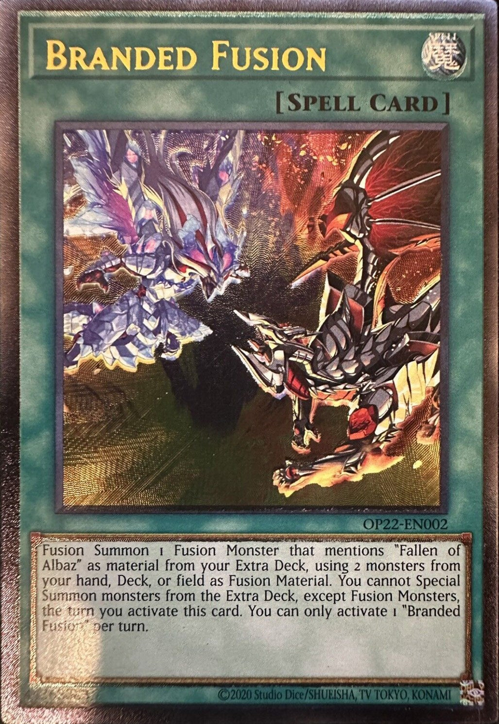 Branded Fusion [OP22-EN002] Ultimate Rare | Card Merchant Takapuna