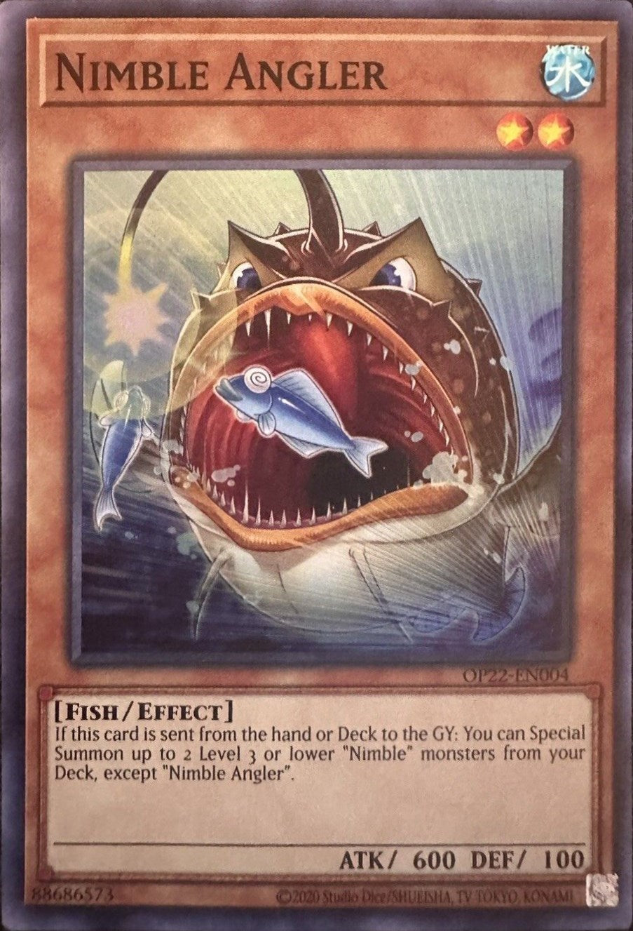 Nimble Angler [OP22-EN004] Super Rare | Card Merchant Takapuna