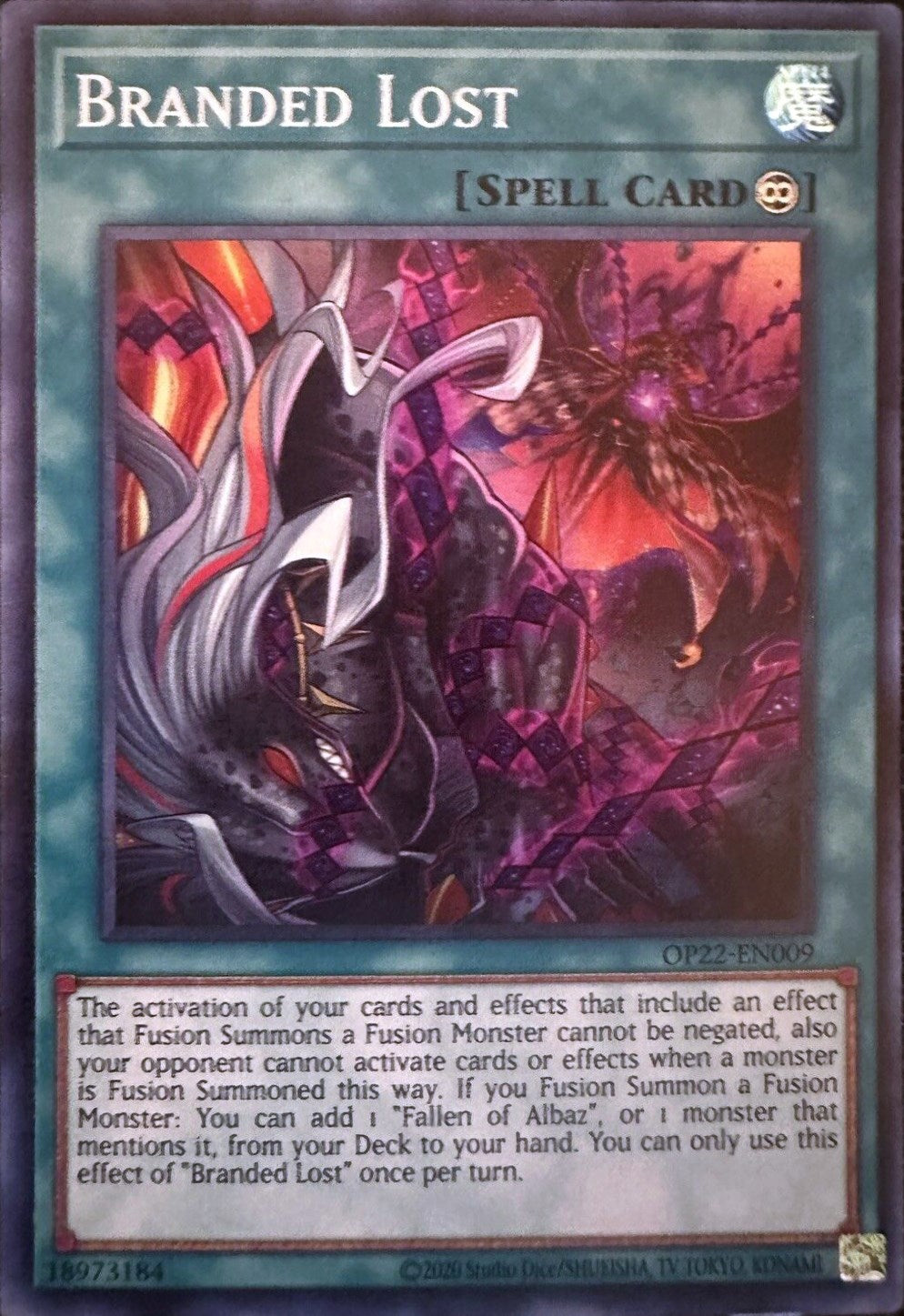 Branded Lost [OP22-EN009] Super Rare | Card Merchant Takapuna