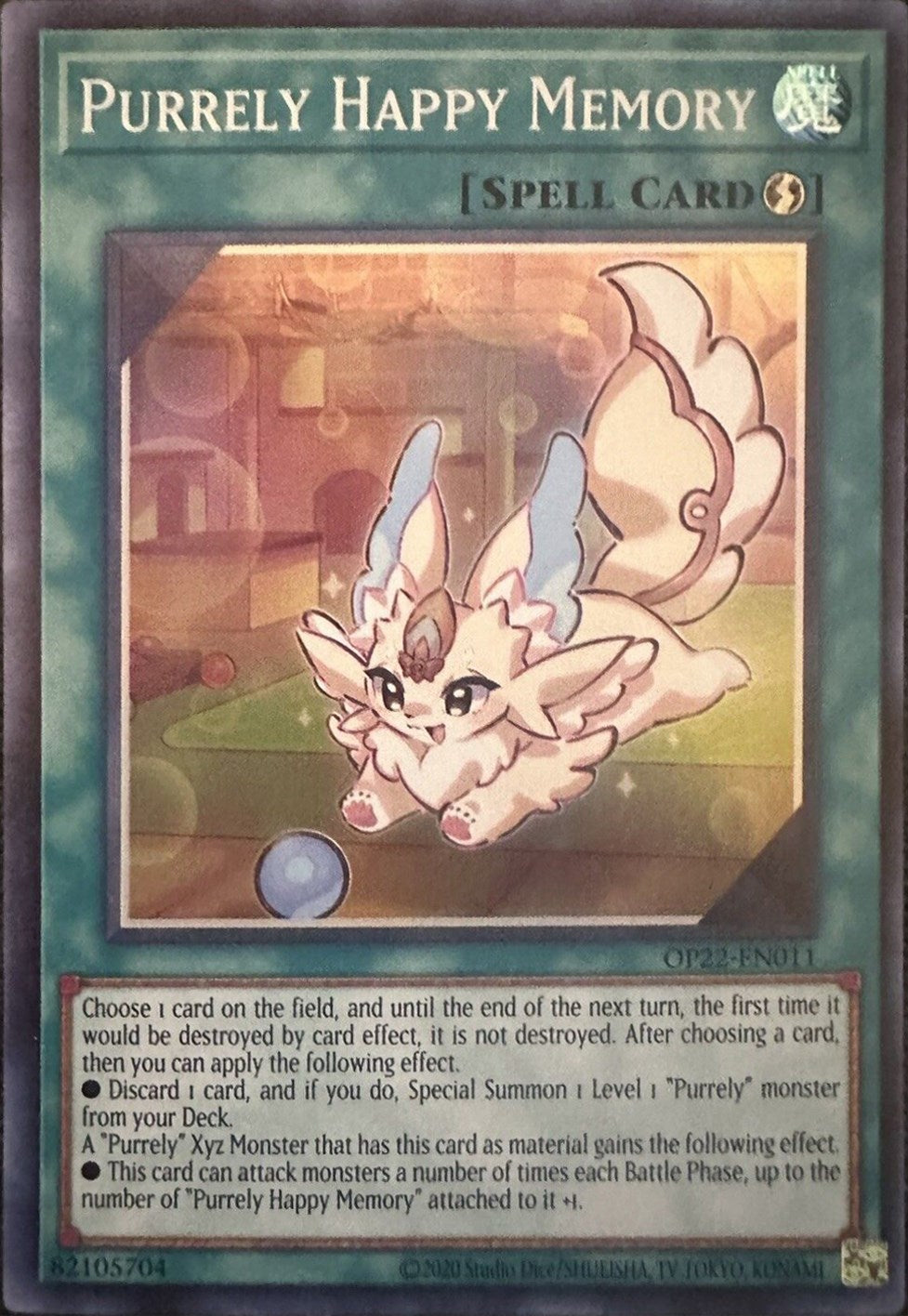 Purrely Happy Memory [OP22-EN011] Super Rare | Card Merchant Takapuna