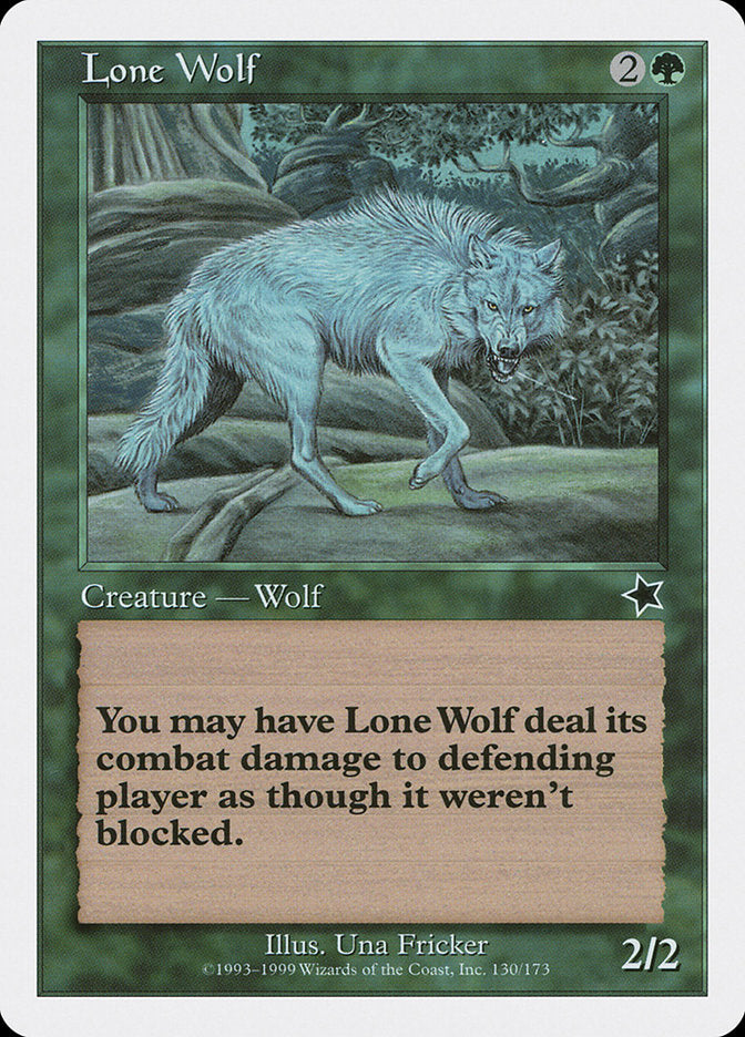 Lone Wolf [Starter 1999] | Card Merchant Takapuna