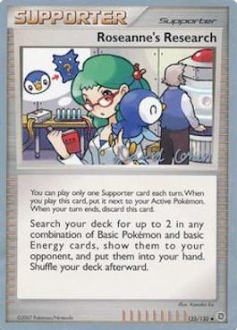 Roseanne's Research (125/132) (Stallgon - David Cohen) [World Championships 2009] | Card Merchant Takapuna