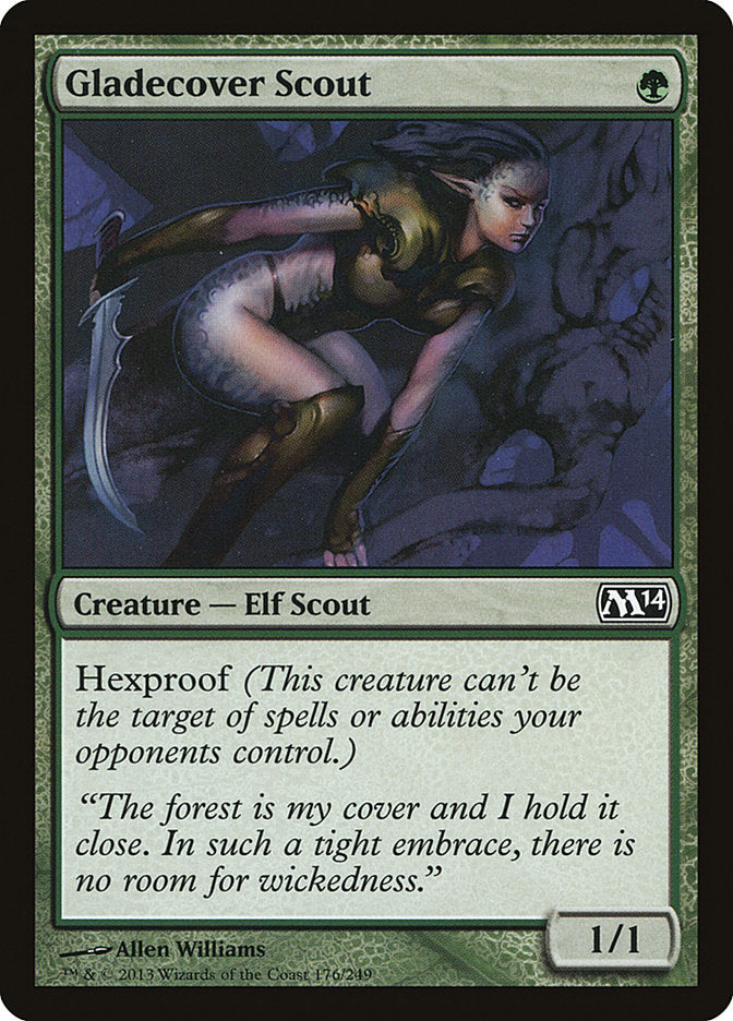 Gladecover Scout [Magic 2014] | Card Merchant Takapuna