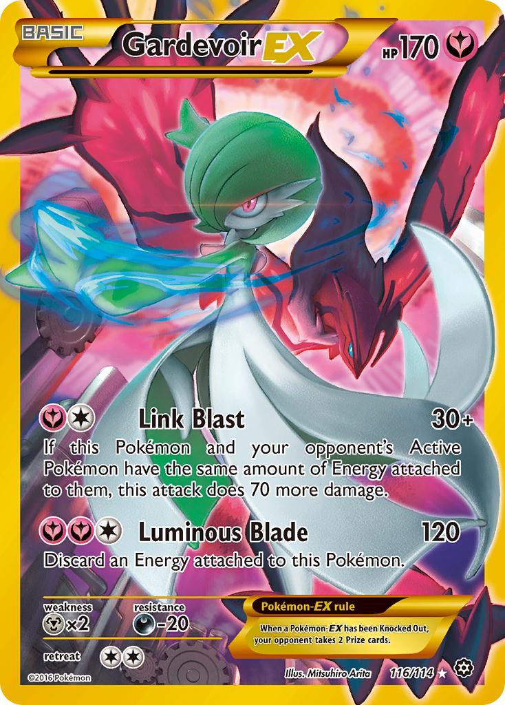 Gardevoir EX (116/114) [XY: Steam Siege] | Card Merchant Takapuna