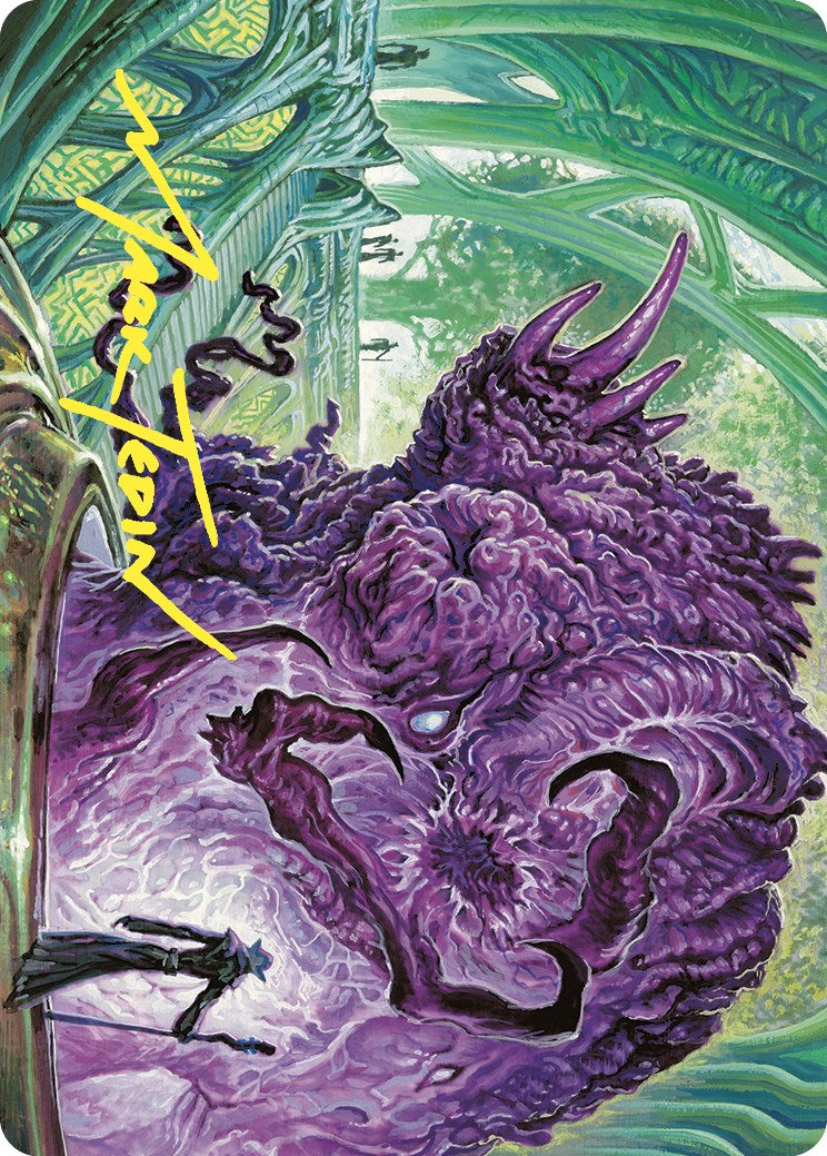 Experiment Kraj Art Card (Gold-Stamped Signature) [Commander Masters Art Series] | Card Merchant Takapuna