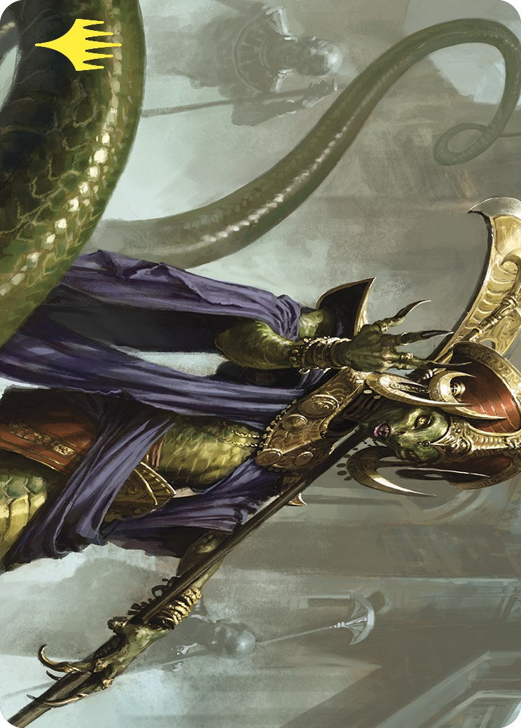 Sidisi, Brood Tyrant Art Card (Gold-Stamped) [Commander Masters Art Series] | Card Merchant Takapuna