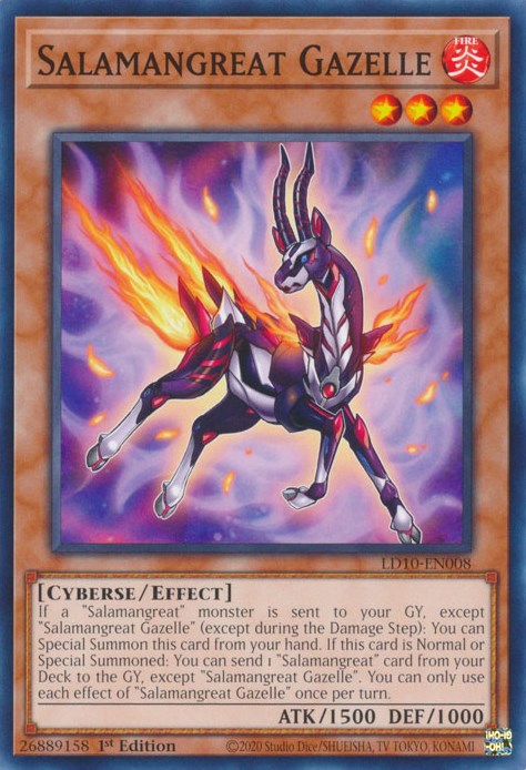 Salamangreat Gazelle [LD10-EN008] Common | Card Merchant Takapuna