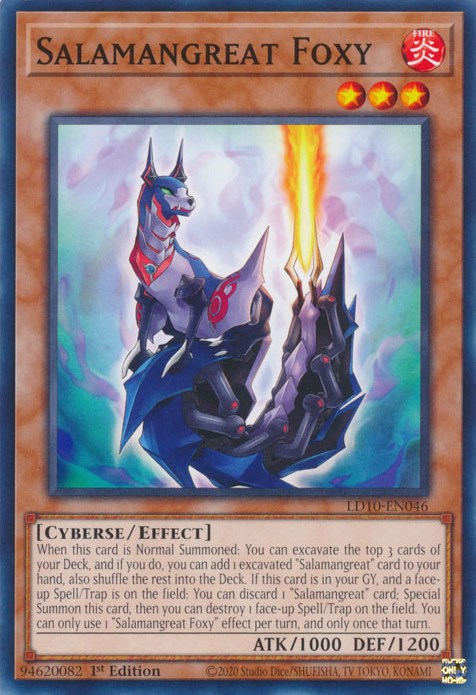 Salamangreat Foxy [LD10-EN046] Common | Card Merchant Takapuna