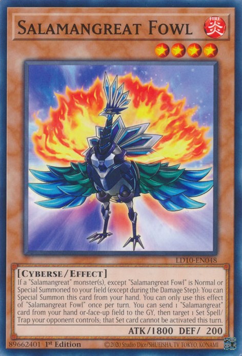 Salamangreat Fowl [LD10-EN048] Common | Card Merchant Takapuna