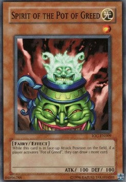 Spirit of the Pot of Greed [IOC-EN009] Common | Card Merchant Takapuna