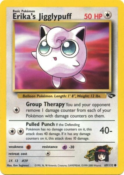 Erika's Jigglypuff (69/132) [Gym Challenge Unlimited] | Card Merchant Takapuna