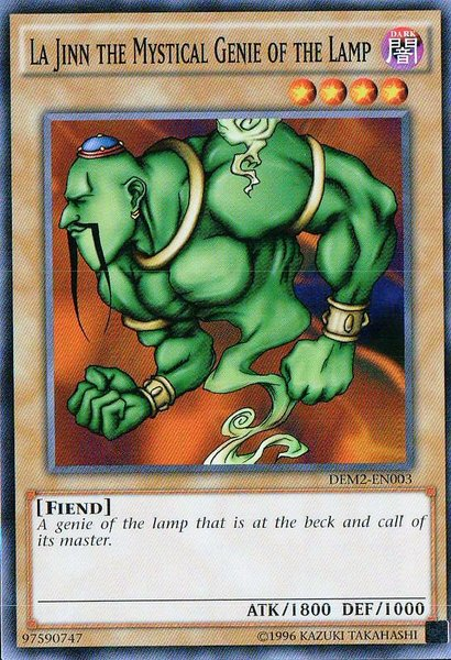 La Jinn the Mystical Genie of the Lamp [DEM2-EN003] Common | Card Merchant Takapuna