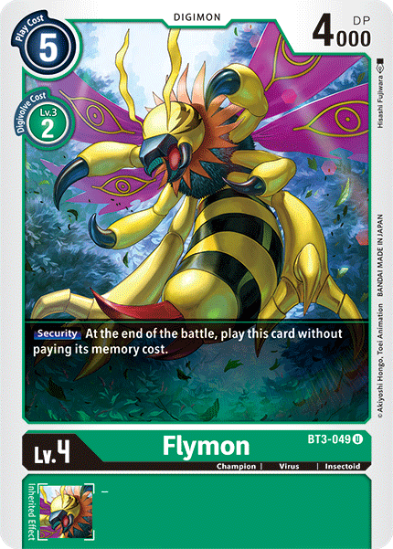 Flymon [BT3-049] [Release Special Booster Ver.1.5] | Card Merchant Takapuna